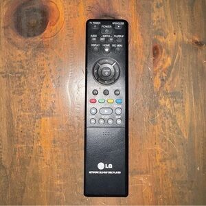 OEM LG Blu Ray Player Network Remote Only For LG Blu Ray Player BD370 Tested